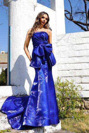 Terani Couture 252E5164 Fit and Flare Long Evening Dress