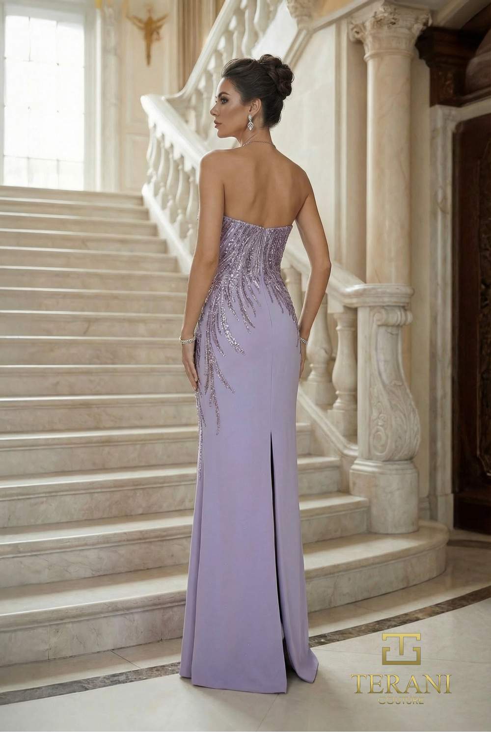 I Dress Cute Long Evening Sheath Gown - 262E7354 - Image 2