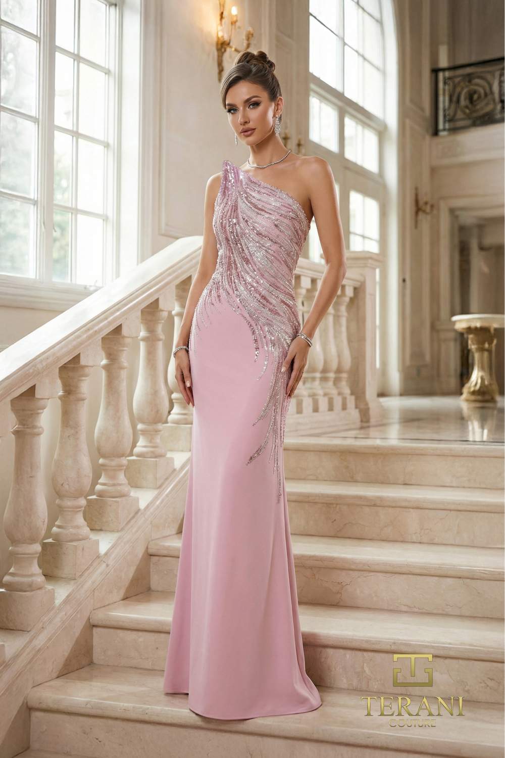 I Dress Cute Long Evening Sheath Gown - 262E7354 - Image 3