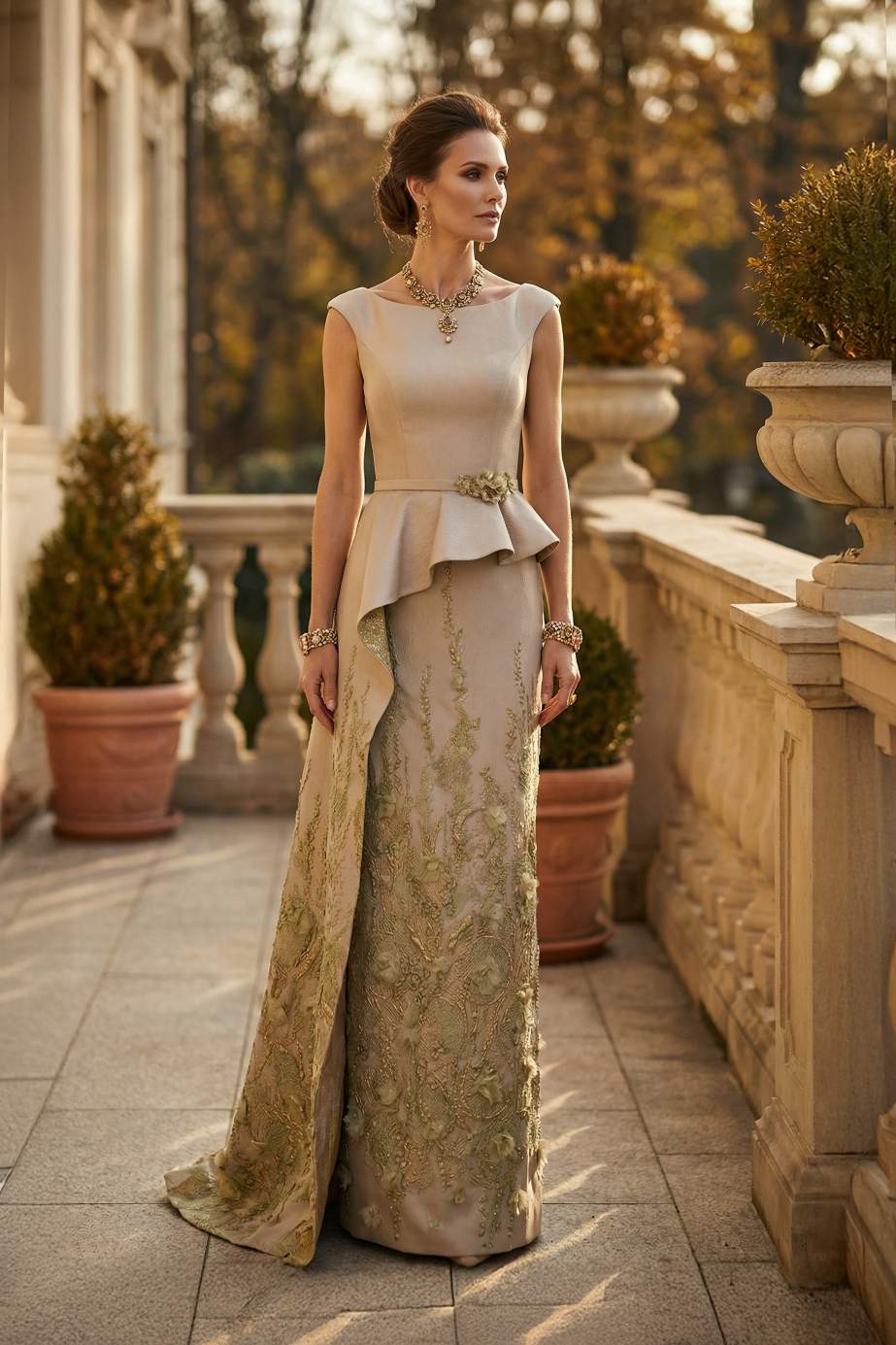 Long Mother of the Bride Dress – 262M7305