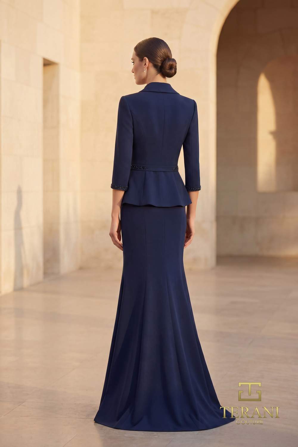 I Dress Cute V-Neck Long Mother of the Bride Dress - 262M7263