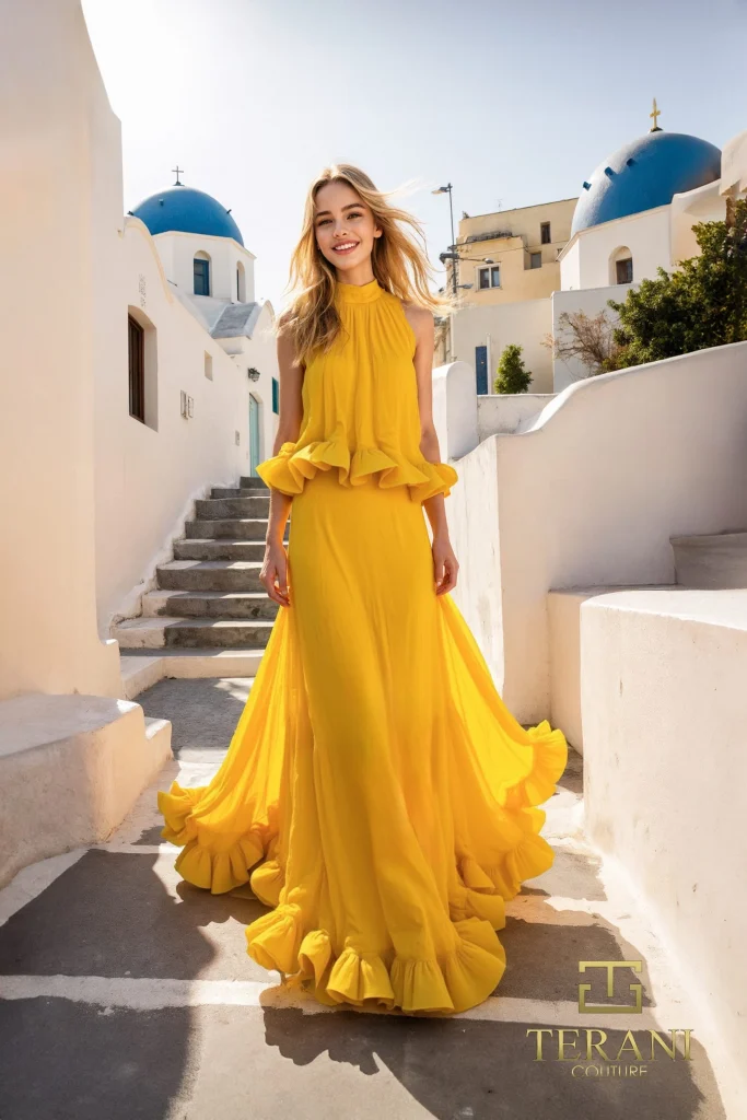 Yellow dress