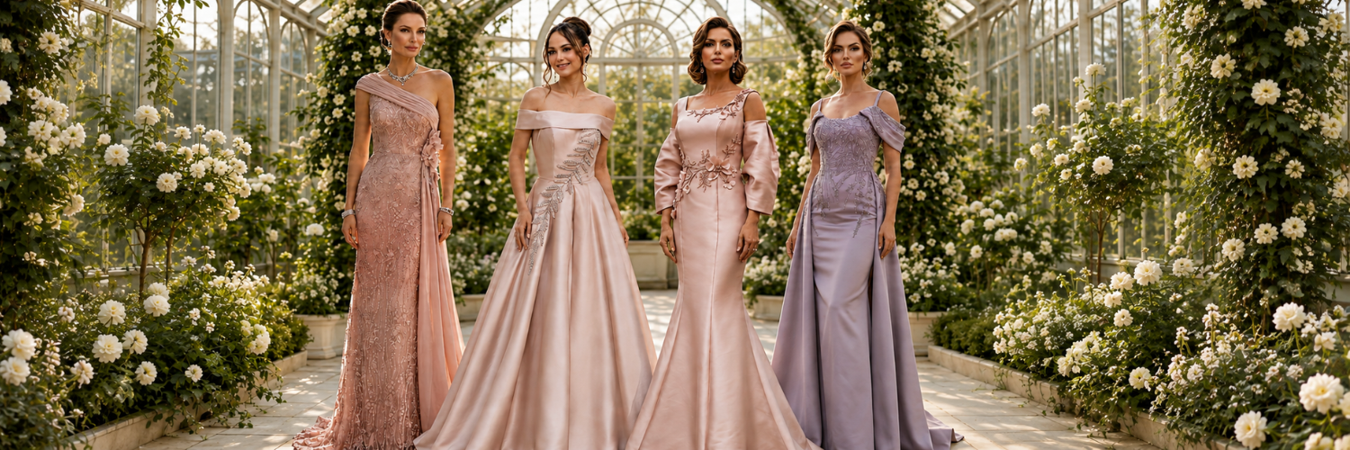 Classic mother of the bride dresses